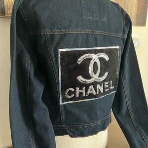 Ashley By 26 International Dark Denim Jacket